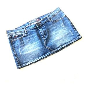 Hollister Jean skirt
